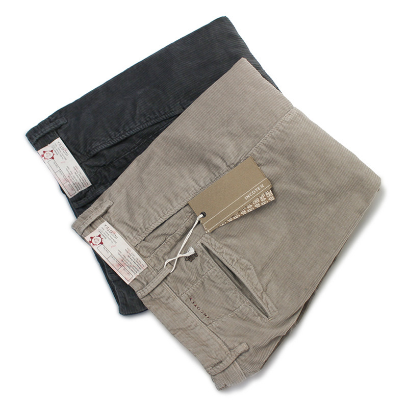 INCOTEX SLACKS 100型 コーデュロイパンツ