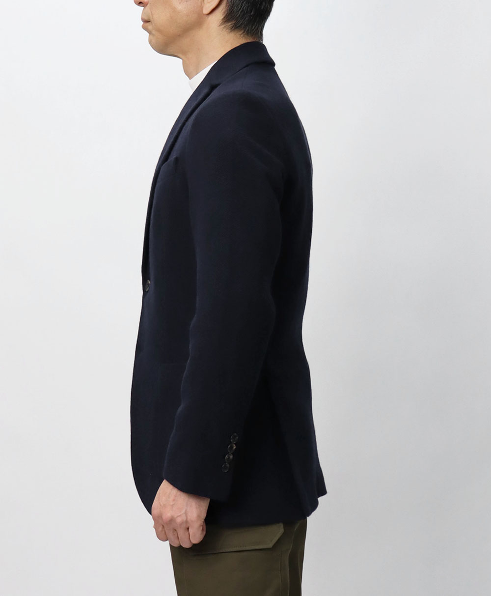 CIRCOLO1901 22SS カシミヤタッチ ネイビー 48 ジャケット CIRCOLO